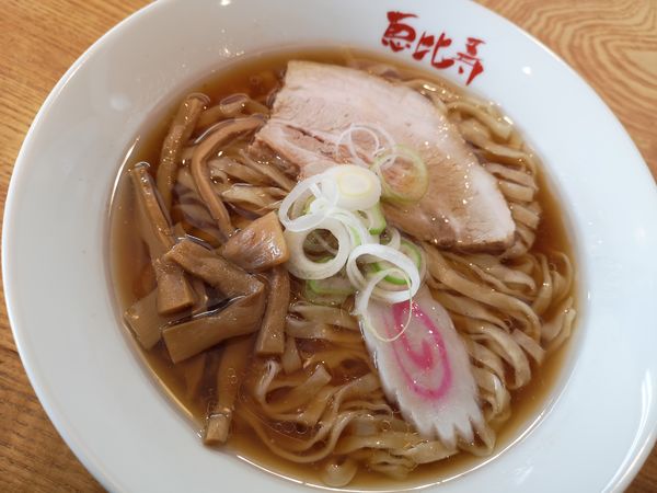 「ラーメン(醤油・手打ち麺)」@恵比寿の写真