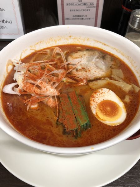 「辛味噌らあめん」@麺屋 友喜の写真