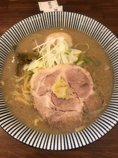 「味玉味噌（大盛り）」@灼味噌らーめん 八堂八の写真