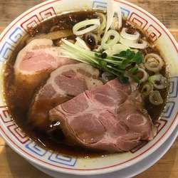 サバ醤油そば＋半焼き飯セット