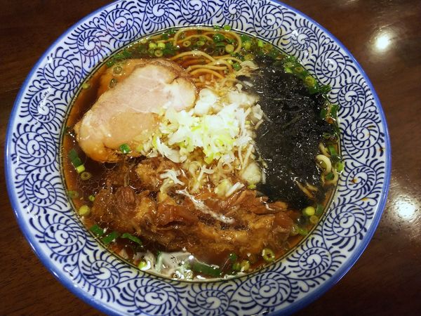 「汁そば・醤油　750円」@汁そば LUCY ルーシーの写真