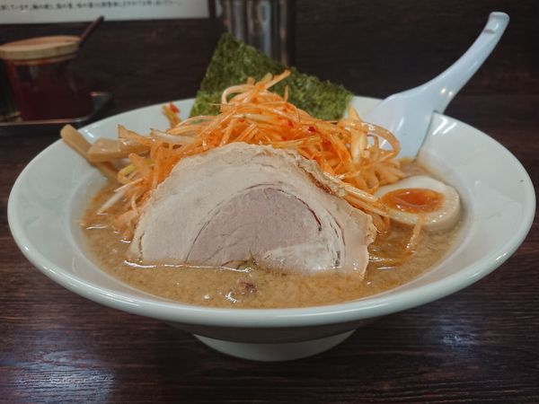 「味噌辛ネギらーめん」@屋台らーめん めん吉 新松戸店の写真