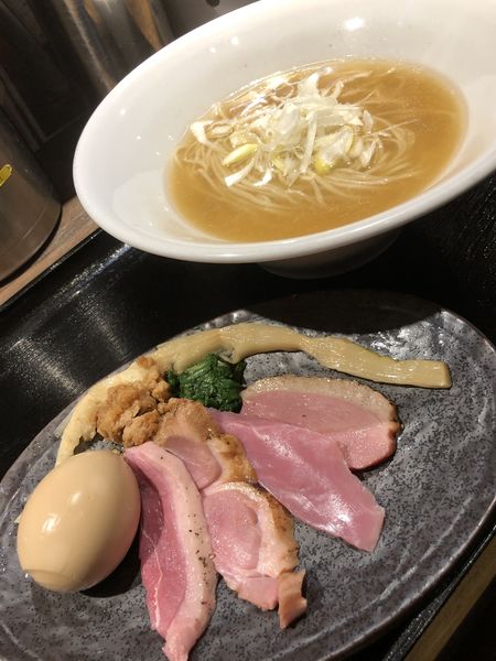 「特製鴨出汁中華そば 塩」@鴨出汁中華蕎麦 麺屋yoshikiの写真