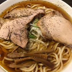 煮干し　中麺