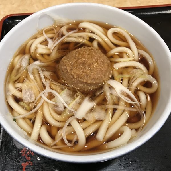 「【期間限定/店舗限定】肉味噌（￥330）」@小諸そば 新橋店の写真