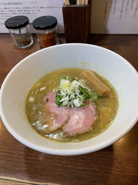 「壱富士ラーメン 背脂煮干」@ONLY ONE NOODLE 壱富士の写真