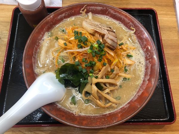 「濃厚豚骨ネギ味噌らーめん」@満天家 ゆいの杜店の写真