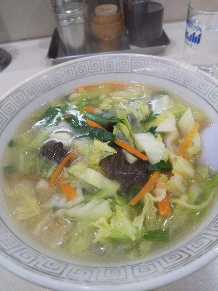 「タンメン600円」@中華十一番の写真