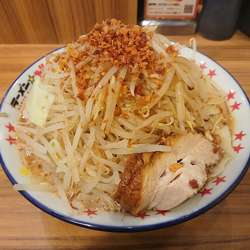 小らーめん 800円(野菜、フライドガーリック)