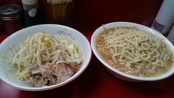「麺増し・大(ヤサイアブラ)￥８８０」@ラーメン二郎 京急川崎店の写真