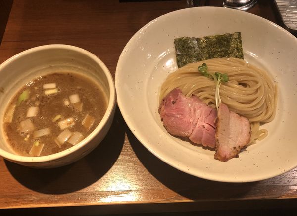 「濃厚豚骨魚介つけ麺850円」@麺処 はら田の写真