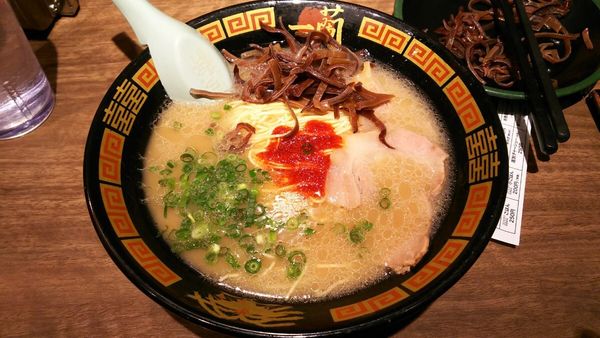 「ラーメン」@天然とんこつラーメン専門店 一蘭 泉大津店の写真