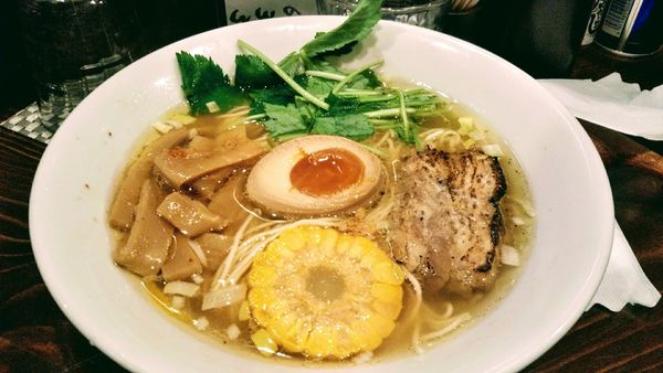 「和風鰹のおだしのゆず塩らーめん」@日本橋 天馬の写真