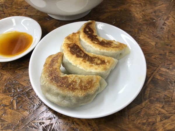 「ジャンボ餃子」@らーめん太陽 高円寺店の写真