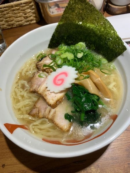 「極・塩らーめん 730円」@北海道らーめん 奏 蒲田店の写真