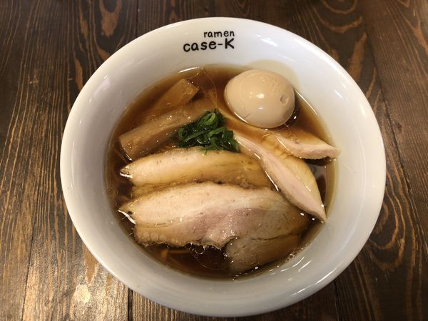 「特製らぁめん 醤油」@ramen case-Kの写真