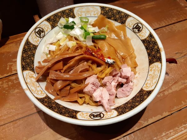 「まぜそば、大盛」@ラーメン凪 下北沢店の写真