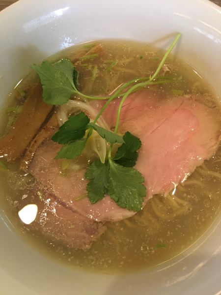 「三位一体　鶏×豚×牡蠣」@中華そば 和渦 TOKYOの写真