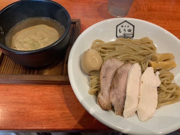 「つけ麺並TP特製トッピング」@鶏そば もり田の写真