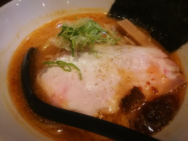 「オマール海老香る味噌らーめん」@Noodle Shop 香味亭の写真