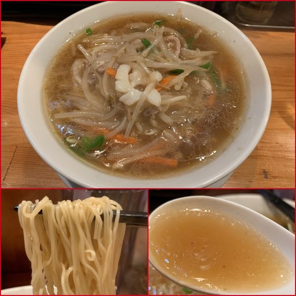 「サンマー麺¥850（麺硬め）」@ウミガメ食堂の写真