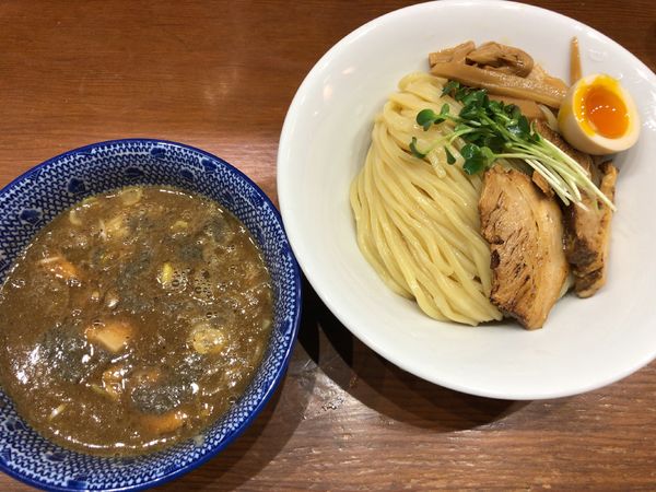 「濃厚平子煮干しつけ麺」@麺や百日紅の写真