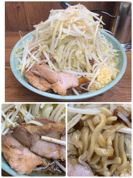 「大ラーメン ヤサイマシマシニンニクアブラ」@ラーメン二郎 池袋東口店の写真