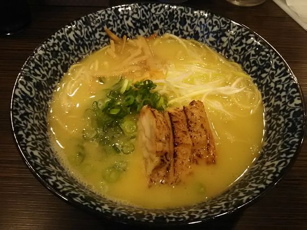 「濃厚鶏そば+替玉=950円」@鶏そば 一瑳の写真