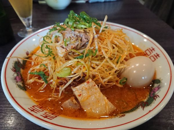 「【限定】叉焼ねき味噌ラーメン850円」@中華蕎麦 瑞山（ZUIZAN）の写真