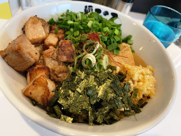 「黒まぜそば」@麺屋こころ 船橋店の写真