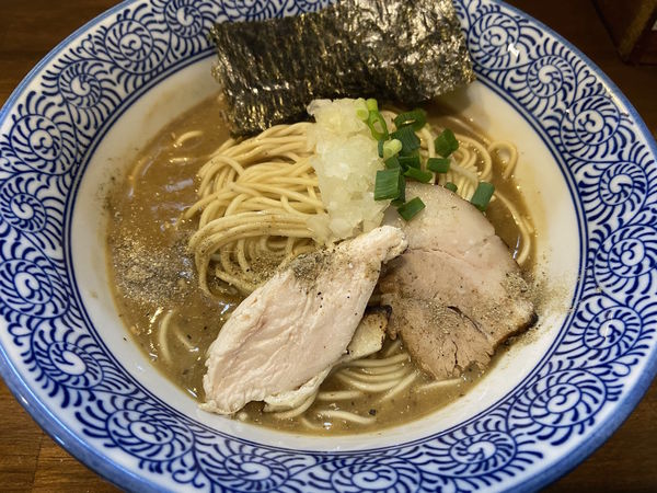 「濃厚煮干しそば：900円」@煮干し中華蕎麦 山崎の写真