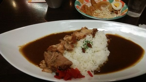 「豚の角煮カリー 1000円」@まんぷくカリー24 神保町店の写真