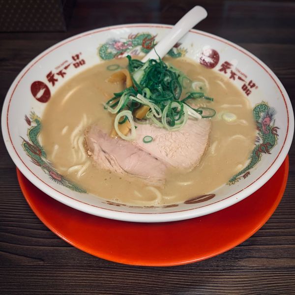 「こってり（並・麺固￥790）」@天下一品 上野アメ横店の写真