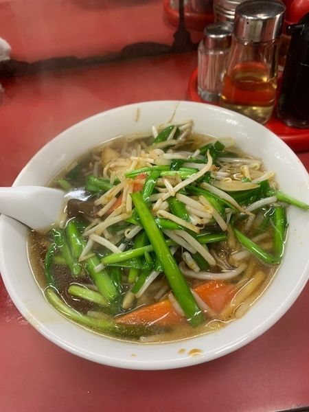 「ニラそば 700円」@中華料理 菜来軒の写真