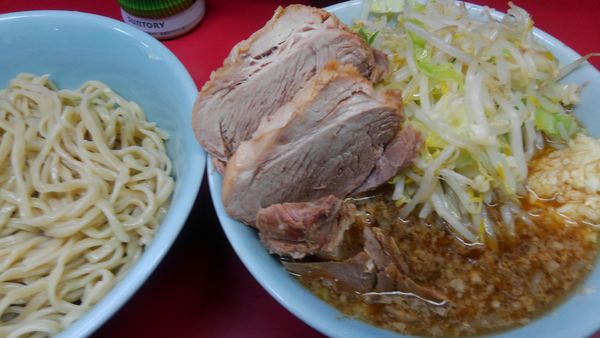 「ぎょったま小つけ麺　豚」@ラーメン二郎 中山駅前店の写真