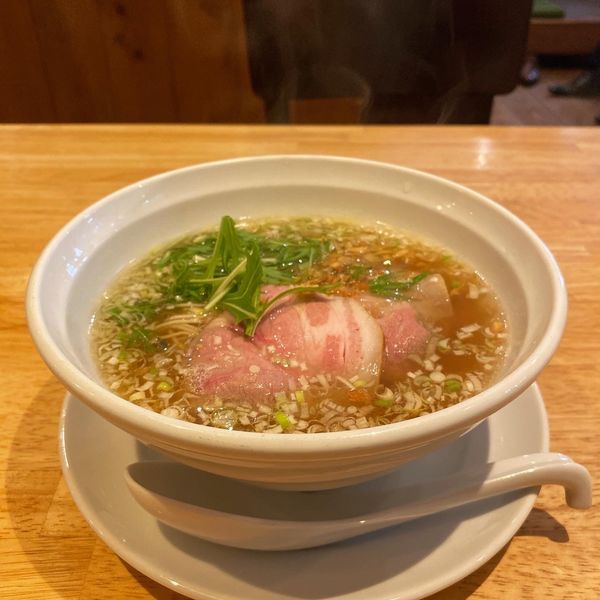 「塩醤油ラーメン」@松の樹の写真
