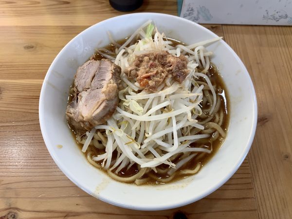 「中ラーメン　ヤサイアブラ少なめ」@立川マシマシ 東金市役所ご近所店の写真