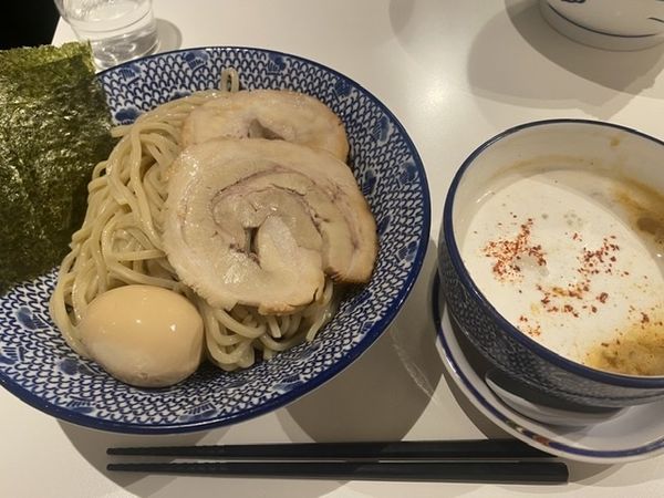 「えび泡つけ麺」@麺 TOKITA 半蔵門店の写真