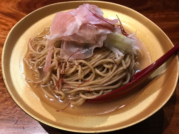 「【限定】ふわふわ生ハムのペペロンチーノ　900円」@仙臺 くろく 定禅寺の写真