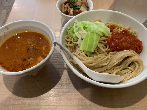 「トマト味噌つけ麺」@らーめん カッパハウスの写真