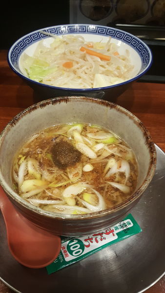「野菜つけ麺」@東京らあめんタワー 芝大門本店の写真