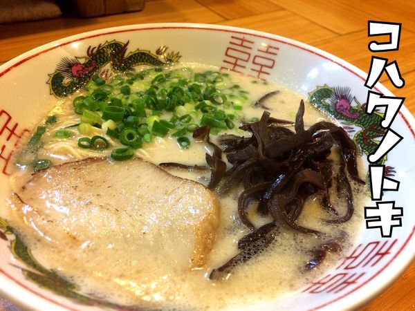 「博多豚骨ラーメン￥600」@コハクノトキの写真