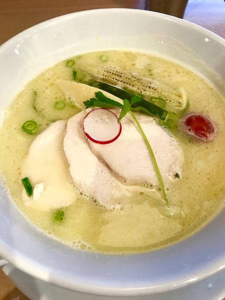 「鶏白湯SOBA」@銀座 篝 アトレ浦和店の写真