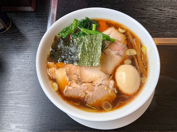 「生姜醤油」@ラーメンひばりの写真