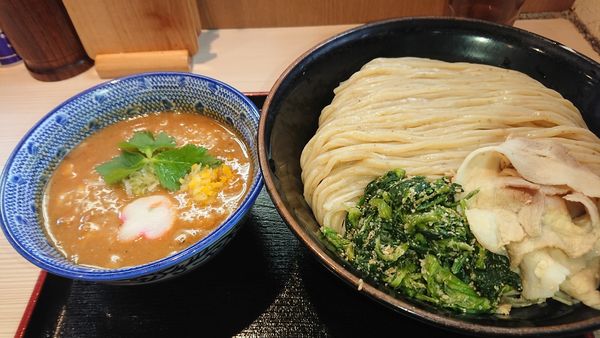 「[限定]柚子味噌つけ麺(900円)+大関(300円)」@らー麺土俵 鶴嶺峰の写真