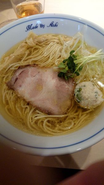 「ラーメン(白醤油)」@中華蕎麦 あお木 secondの写真