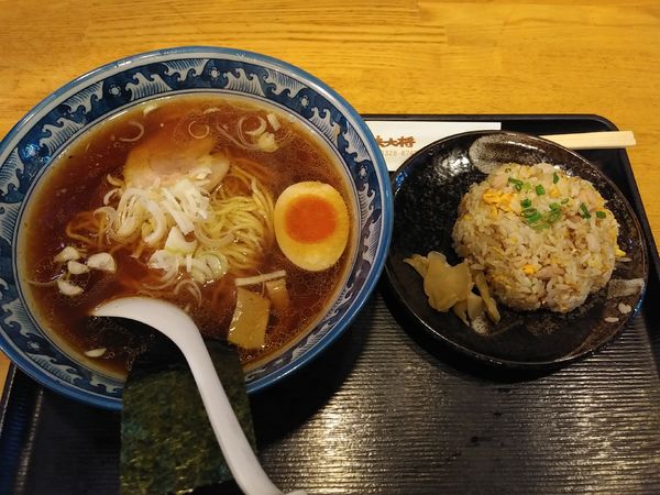 「ラーメン炒飯セット」@味大将の写真