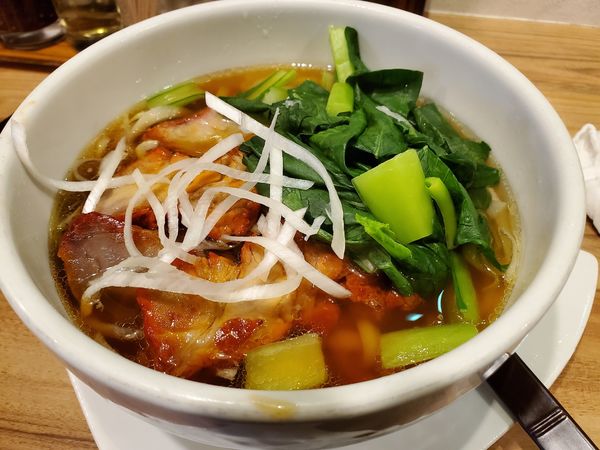 「チャーシュー刀削麺」@餃子酒場 勝どき店の写真