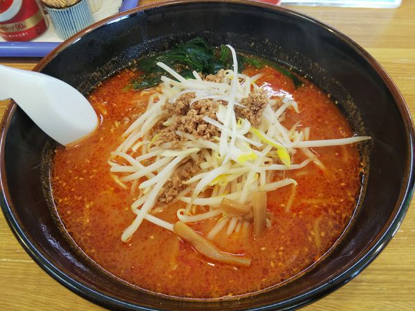 「雷ラーメン　大辛」@ラーメンハウス 富良野の写真