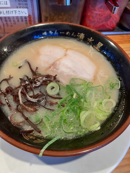 「博多ラーメン」@博多ラーメン 清水屋の写真